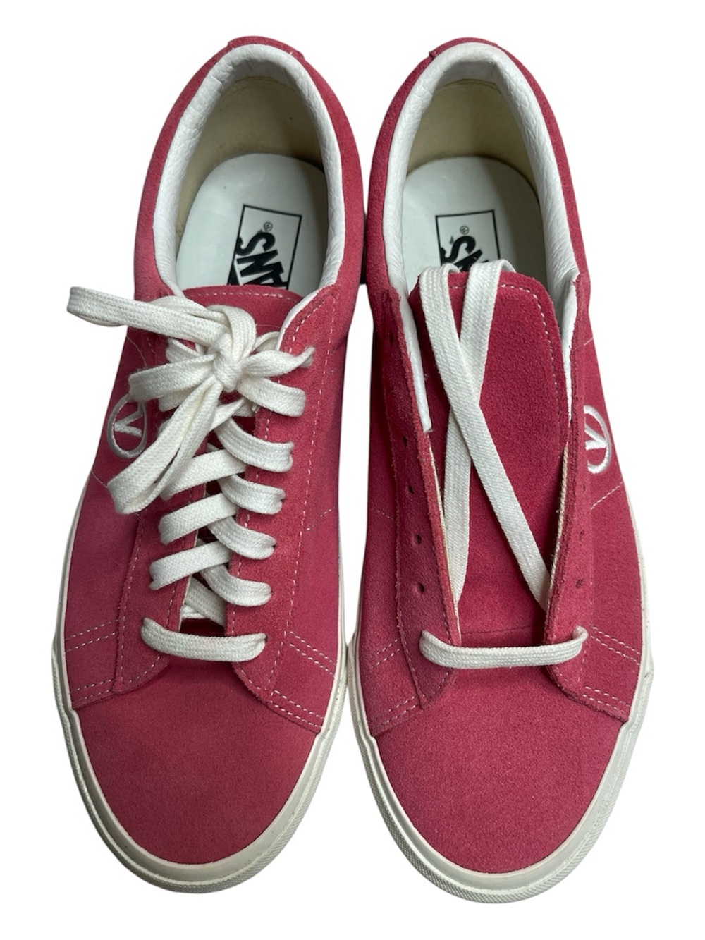 Vans Anaheim Factory Sid DX sneakers feature vibrant fuchsia suede Sz 10